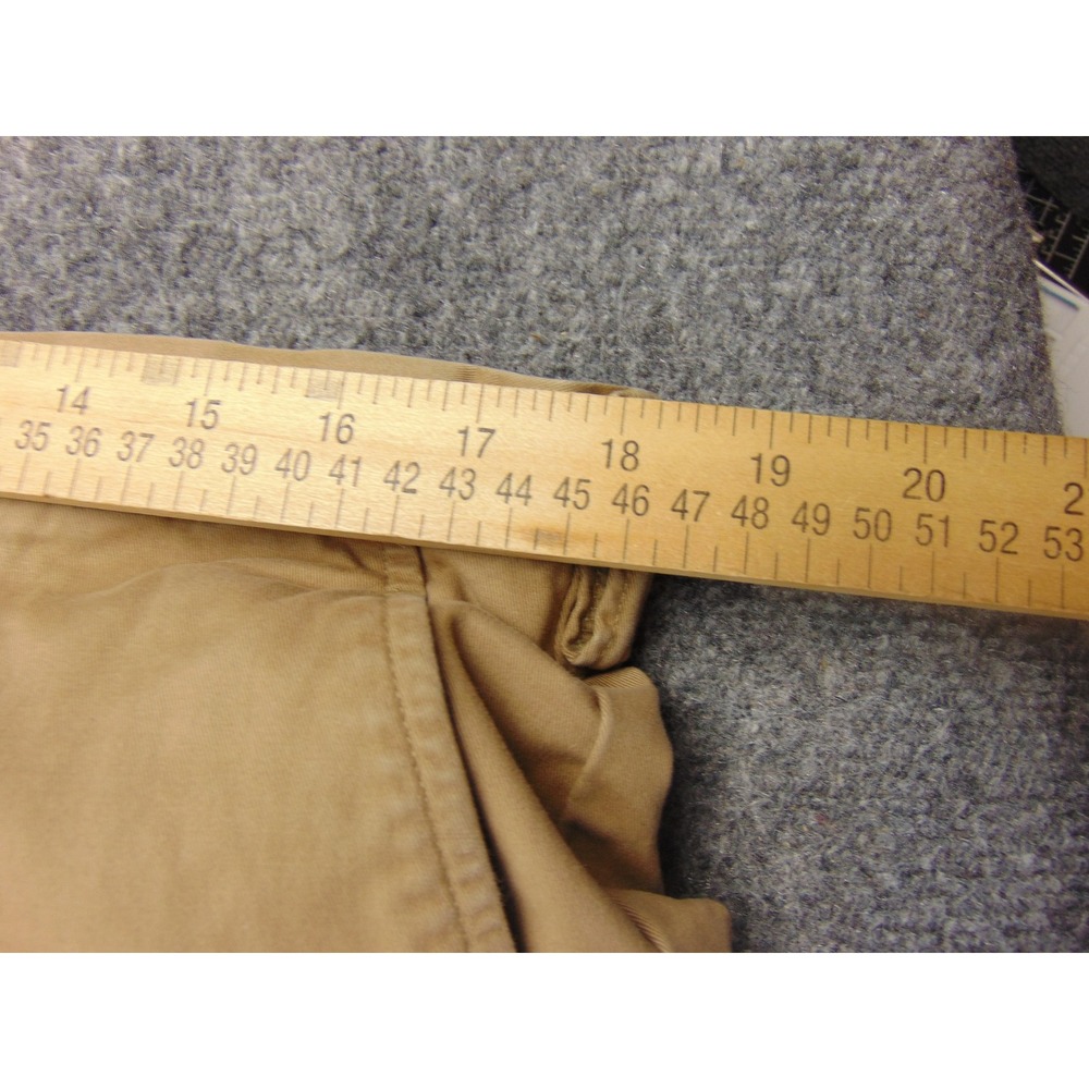 Polo Ralph Lauren Pants Mens 36x30 Stretch Straight Fit Tan Chino Khakis - Picture 4 of 10